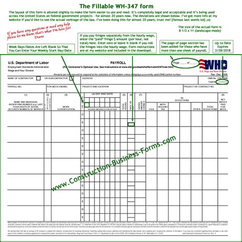 Certified Payroll Excel Template