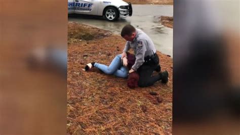 North Carolina Police Officer Under Investigation After Slamming Teen Sisters To Ground Abc News