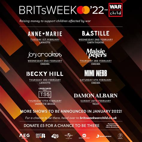 Brit Awards Announce Brits Week Lineup Including Anne Marie Popsugar