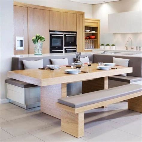 Trending Kitchen Island Ideas With Seating 21 Booth Seating In