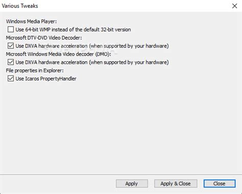We have made a page where you download extra media foundation codecs for windows 10 for use with apps like movies&tv and photo viewer. Download K-Lite Codec Pack Mega 15.9.5 / 15.9.8 Beta