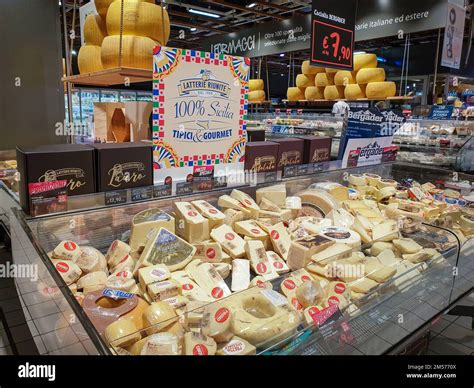 Supermarket Cheese Selection Hi Res Stock Photography And Images Alamy