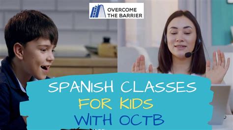 Online Spanish Classes For Kids With Visualization Youtube