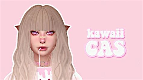 The Sims 4 Kawaii Cas Cc Links Youtube In 2021 Sims 4 Anime