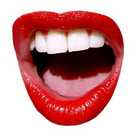 Pictures of women with red lipstick just for comparison. Tumblr liked on Polyvore featuring fillers, lips, lipstick ...