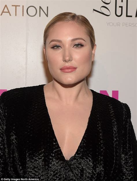 Hayley hasselhoff is an american actress and model. Hayley Hasselhoff praises the growing plus-size movement | Daily Mail Online