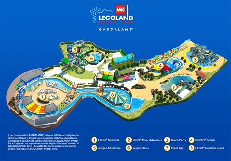 La Mappa Di Gardaland Gardaland Resort