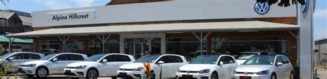 Alpine Volkswagen Hillcrest 6 Old Main Road Hillcrest Durban Kwazulu