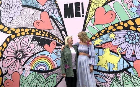 Kelsey Montague Painted Taylor Swifts Me Wall And Many Other Murals