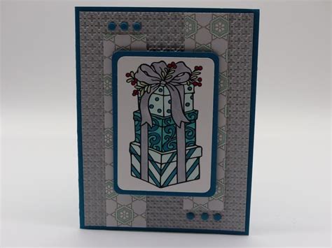 Stampin Up Winter Frost Dsp Christmas Card Winter Frost Stampin Up