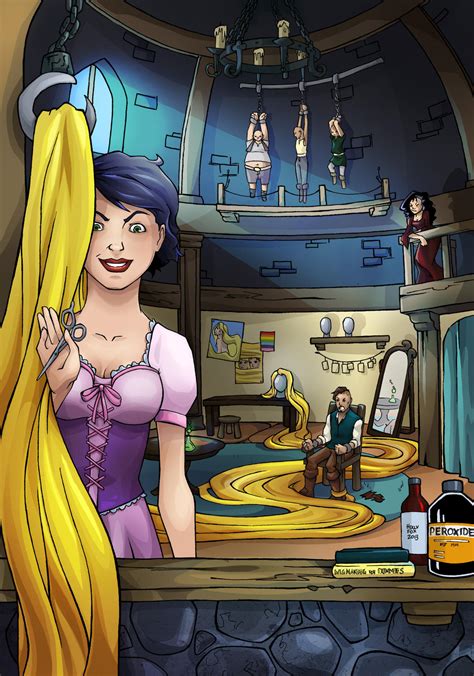 Twisted Fairytale Rapunzel By Holly Fox On Deviantart