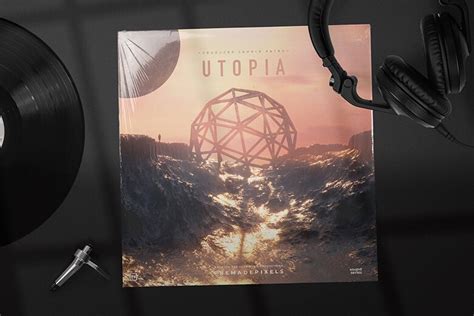 Utopia Album Cover Art Photoshop Psd