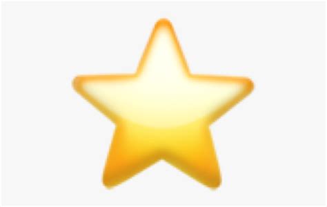 Star Iphone Emoji Emojis Star Emoji Transparent Background Hd Png