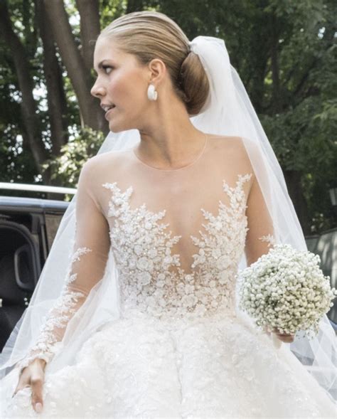 Try Not To Be Blinded By This Swarovski Heiress Stunning Bridal Gown Swarovski Wedding Dress