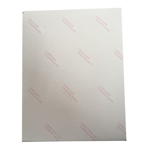 Laser Transfer Paper For Light Color Fabric