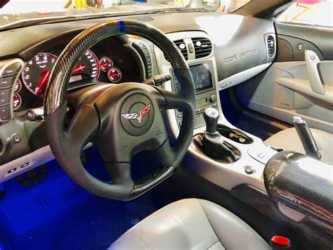 1997 2011 Zr1 Z06 C6 Corvette Carbon Fiber Custom Steering Wheel