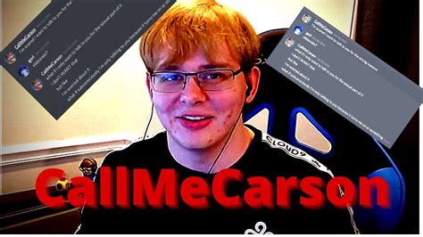 The Callmecarson Allegations Callmecarson With Minorsexplained Youtube