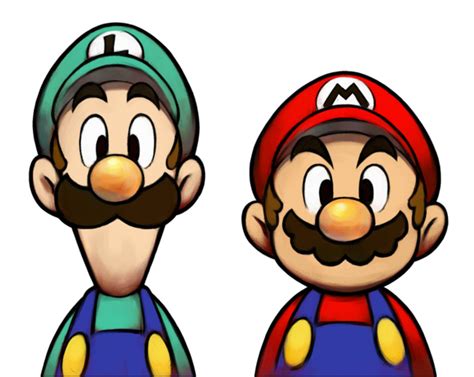Imagen Caras De Mario Y Luigi Mlsspng Super Mario Wiki Fandom
