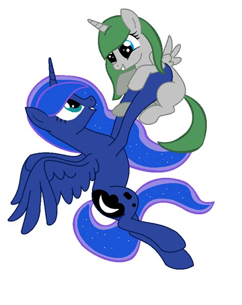 Princess Luna And Filly Nature By Elisabethartist On Deviantart