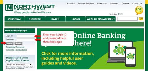 Nom d'utilisateur ou mot de passe oubliés? Northwest Savings Bank Online Banking Login - Rolfe State Bank