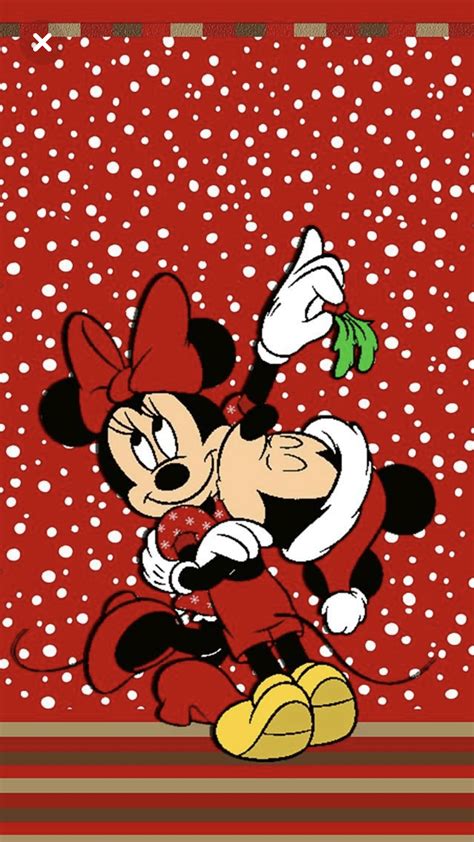 Christmas Minnie Wallpapers Wallpaper Cave