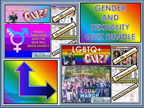 Cre8tive Resources Gender And Sexuality Quiz Lesson Bundle Func8b45