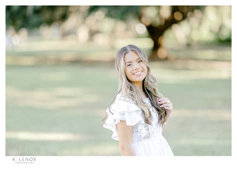 Cates Senior Portraits Light And Airy Beaufort Photography K