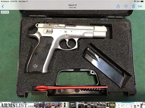 Armslist For Sale Cz75b Stainless