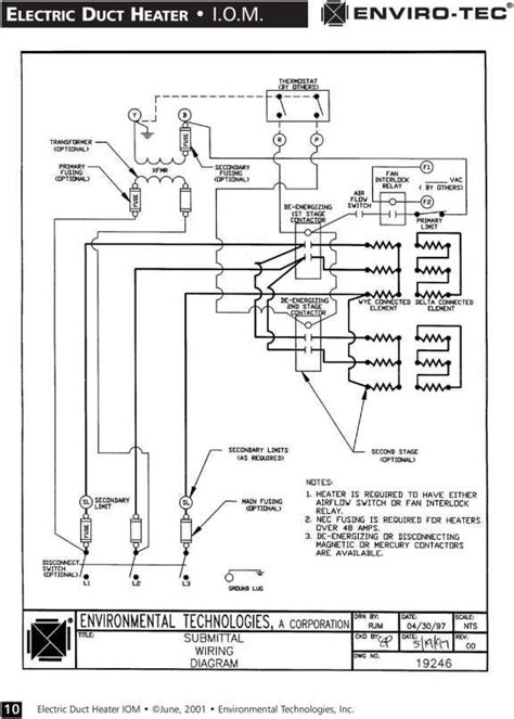 3 Phase Electric Heater Wiring Diagram