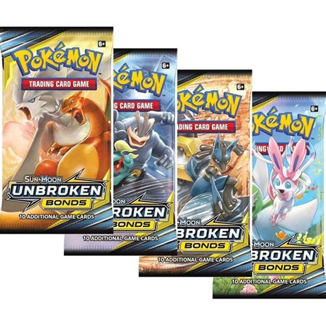 Pokemon has held a number of illustrator contests for its fans, and the prizes are special cards. Pokemon - Sun and Moon Unbroken Bonds Booster Packs - Lot ...