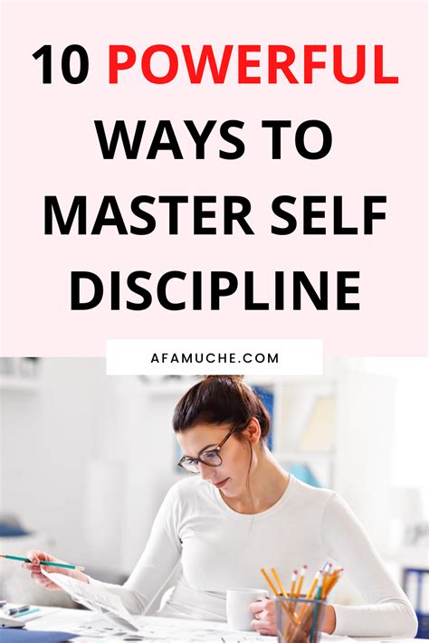 How To Build Self Discipline And Up Level Your Life In 2021 Self