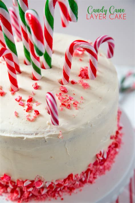 Candy Cane Layer Cake Annies Noms