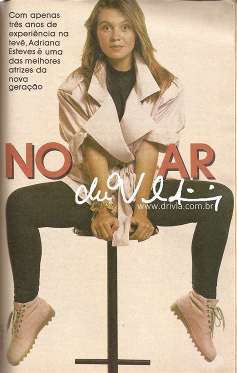 Revista Querida 1991 Adriana Esteves