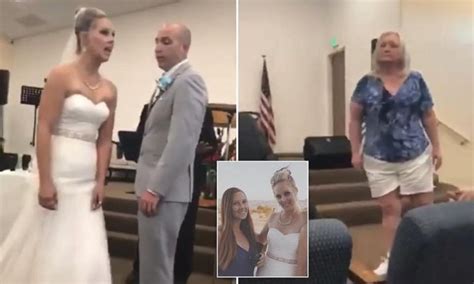 Outraged Mom Interrupts Brides Vows Threatens To Have Guests Jailed