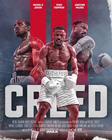 Creed 3 Movie Poster Design Behance