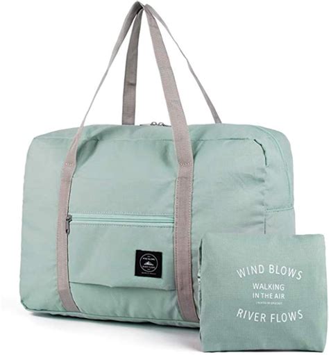 Travel Foldable Nylon Duffle Tote Bag Portable Waterproof Handbag