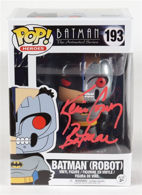 Kevin Conroy Signed Batman The Animated Series 193 Batman Robot