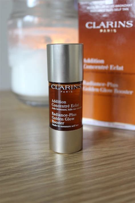 clarins radiance plus golden glow booster anoushka loves