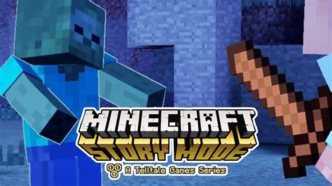 Minecraft Story Mode — Episode 1 Pt 2 — Zombies Gameplay