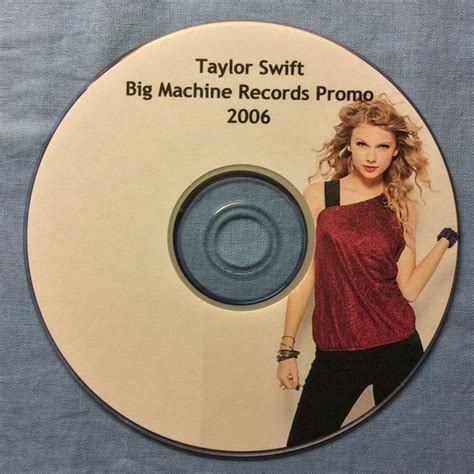 Taylor Swift Big Machine Records Promo 2006 Dvdr Discogs