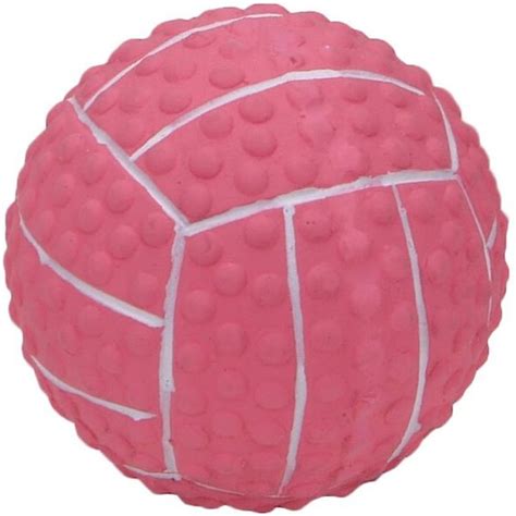 Lil Pals Latex Soccer Ball Dog Toy Pink