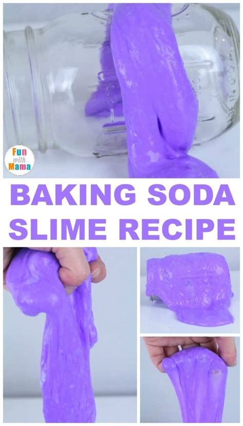 Baking Soda Slime Recipe Fun With Mama