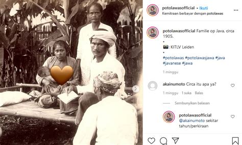 Viral Foto Jadul Keluarga Di Jawa Tahun 1905 Netizen Malah Salfok Ke