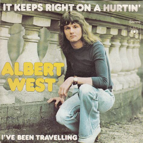 Albert West It Keeps Right On A Hurtin 1974 Vinyl Discogs
