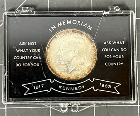 In Memoriam John F Kennedy 1964 Coin Half Dollar