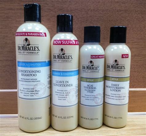 Dr Miracles Shampoo Conditioning Hair Products