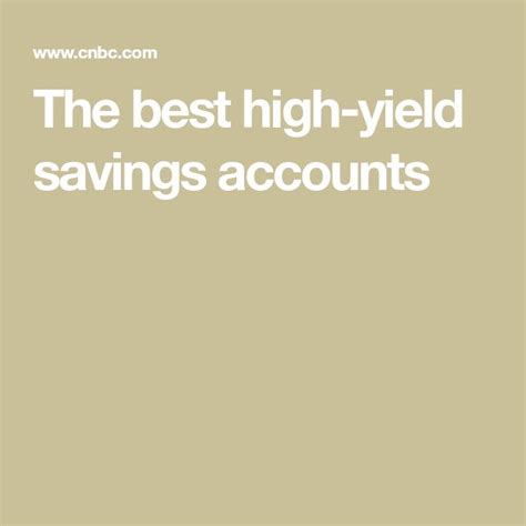 Earn More Than 3 Interest On Your Money The 8 Best High Yield Savings