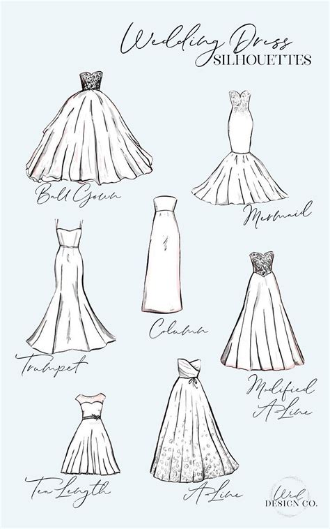 Everything you ever wanted to know about wedding dress silhouettes