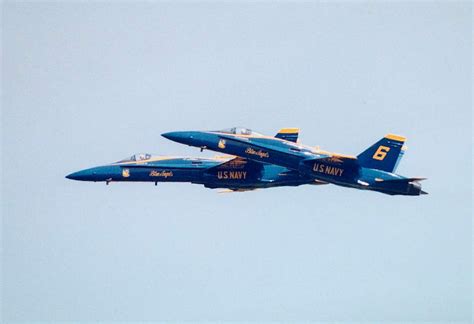 Blue Angels Display At The Wilkes Barre Airshow