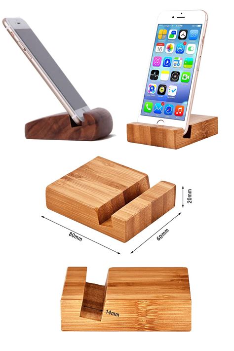 Wooden Cell Phone Stand Holder Ad Diy Phone Holder Cell Phone